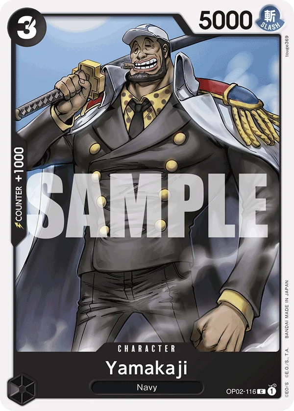Yamakaji, Starter Deck 19 BLACK Smoker OP02-116