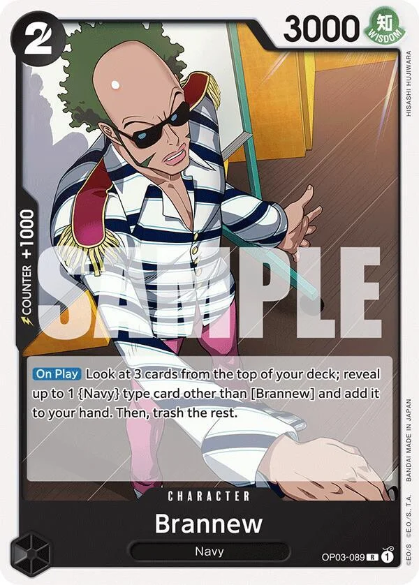 Brannew, Starter Deck 19 BLACK Smoker OP03-089