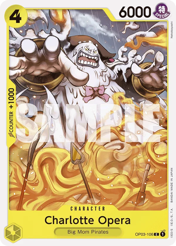 Charlotte Opera, Starter Deck 20 YELLOW Charlotte Katakuri OP03-106