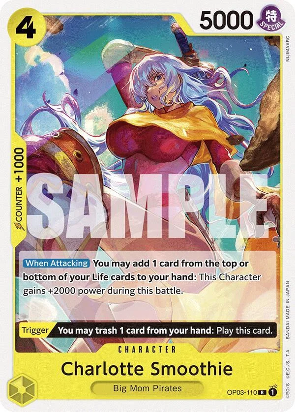 Charlotte Smoothie, Starter Deck 20 YELLOW Charlotte Katakuri OP03-110