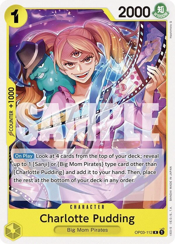 Charlotte Pudding, Starter Deck 20 YELLOW Charlotte Katakuri OP03-112