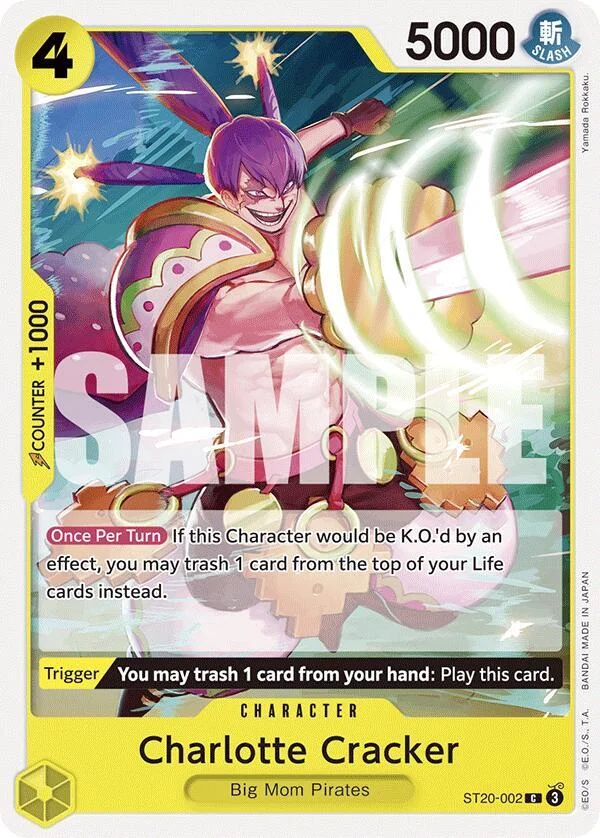 Charlotte Cracker, Starter Deck 20 YELLOW Charlotte Katakuri ST20-002