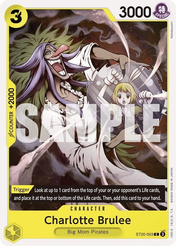 Charlotte Brulee, Starter Deck 20 YELLOW Charlotte Katakuri ST20-003