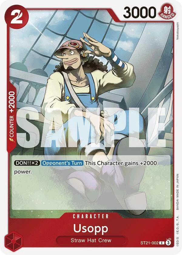 Usopp, Starter Deck 21 EX Gear 5 ST21-002