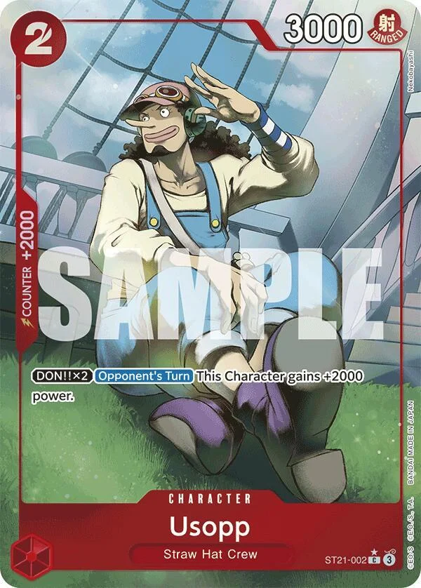 Usopp, Starter Deck 21 EX Gear 5 ST21-002