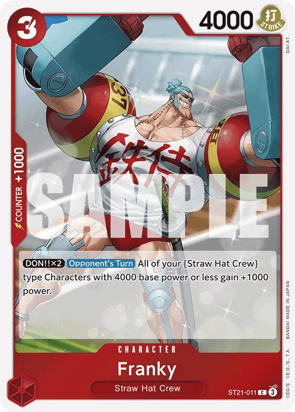 Franky, Starter Deck 21 EX Gear 5 ST21-011