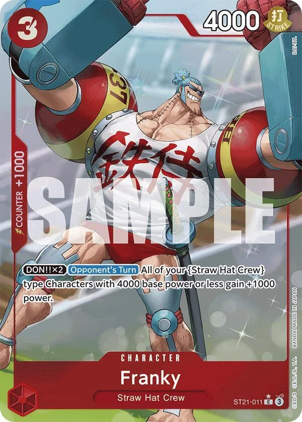 Franky, Starter Deck 21 EX Gear 5 ST21-011