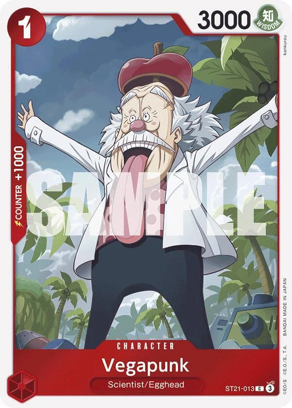 Vegapunk, Starter Deck 21 EX Gear 5 ST21-013