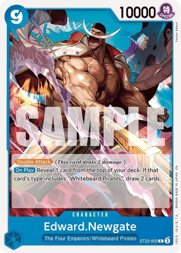 Edward.Newgate, Starter Deck 22 Ace & Newgate ST22-003