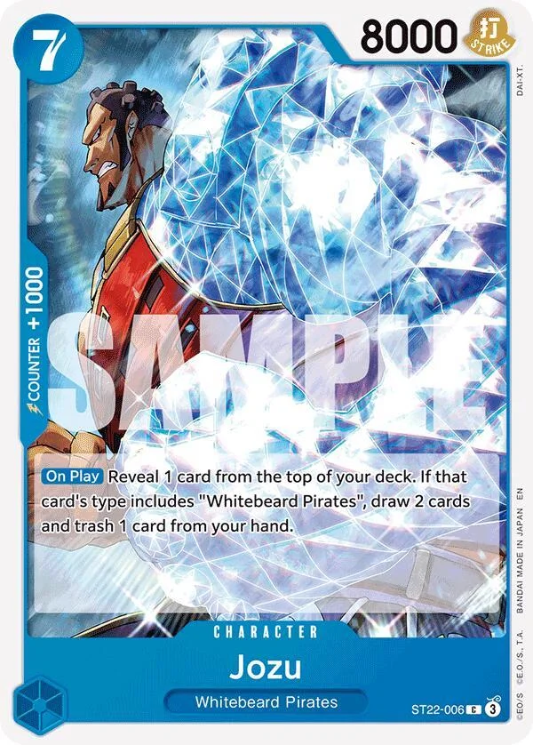 Jozu, Starter Deck 22 Ace & Newgate ST22-006