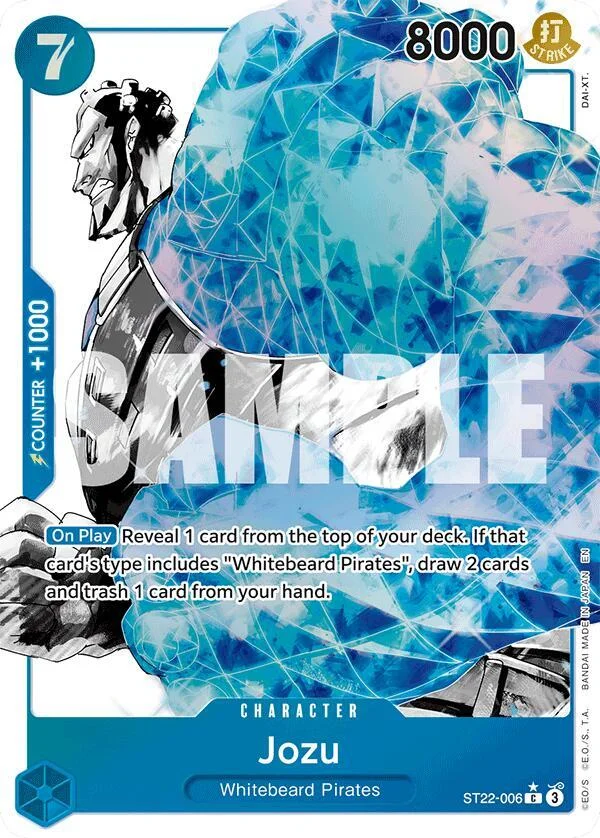 Jozu, Starter Deck 22 Ace & Newgate ST22-006