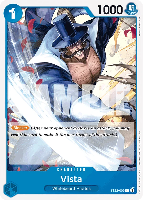 Vista, Starter Deck 22 Ace & Newgate ST22-009