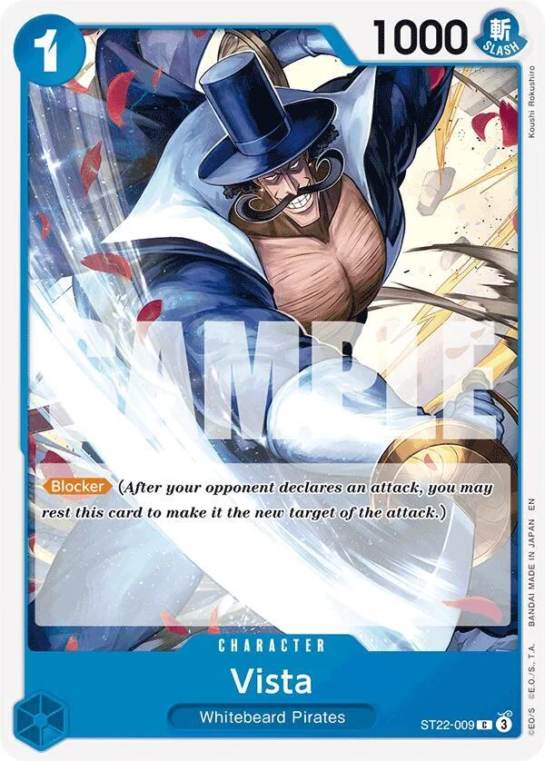 Vista, Starter Deck 22 Ace & Newgate ST22-009
