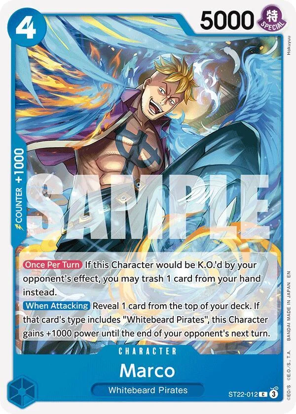 Marco, Starter Deck 22 Ace & Newgate ST22-012