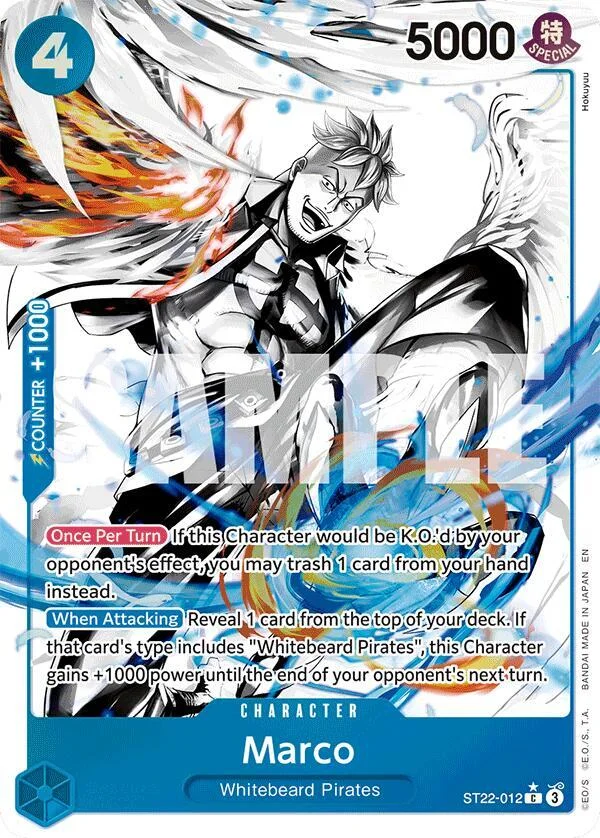 Marco, Starter Deck 22 Ace & Newgate ST22-012