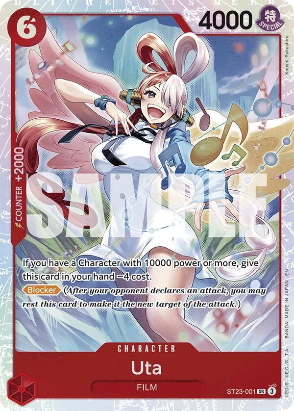 Uta, Starter Deck 23 RED Shanks ST23-001
