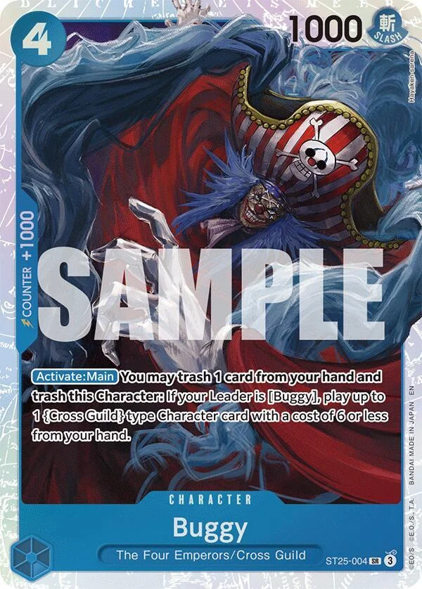 Buggy, Starter Deck 25 BLUE Buggy ST25-004