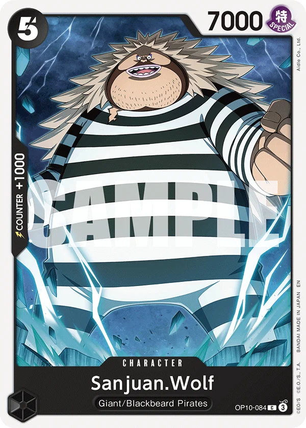 Sanjuan.Wolf, Starter Deck 27 BLACK Marshall.D.Teach OP10-084