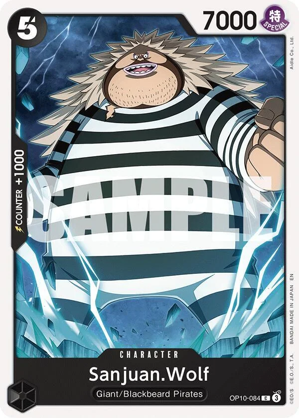 Sanjuan.Wolf, Starter Deck 27 BLACK Marshall.D.Teach OP10-084