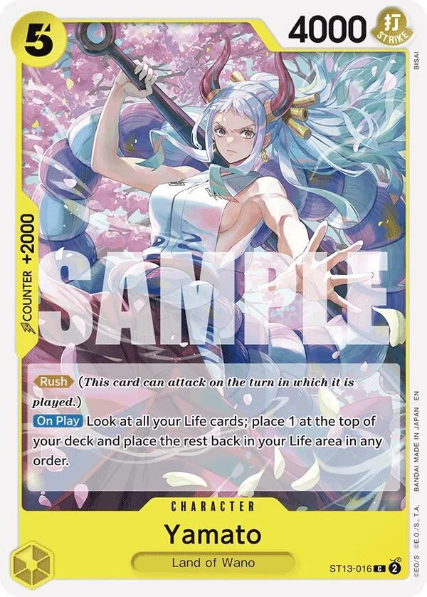 Yamato, Starter Deck 28 GREEN/YELLOW Yamato ST13-016