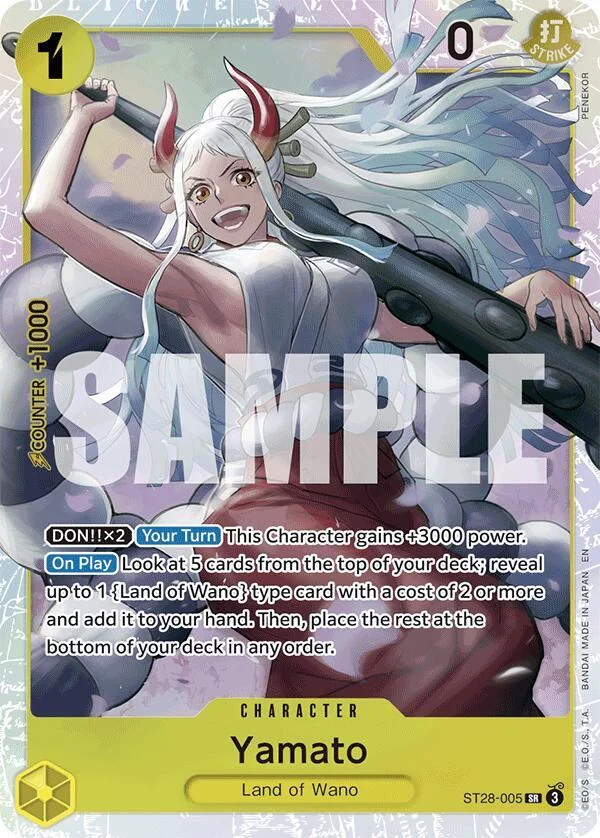 Yamato, Starter Deck 28 GREEN/YELLOW Yamato ST28-005