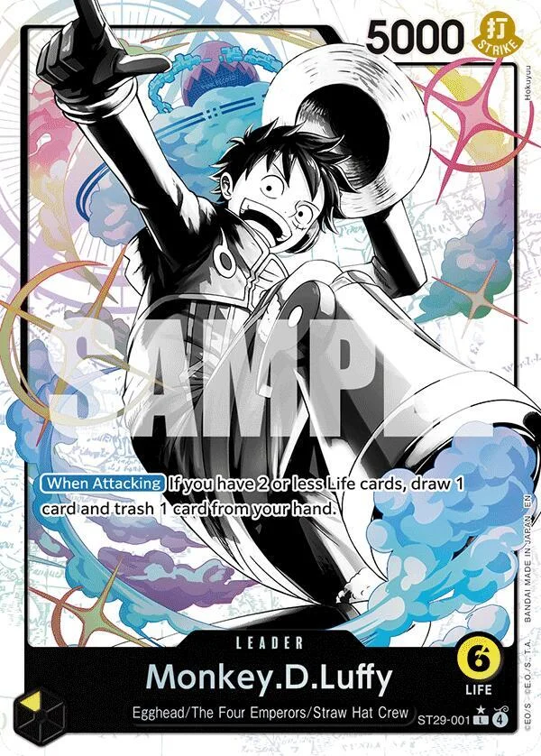 Monkey.D.Luffy, Starter Deck 29 Egghead ST29-001