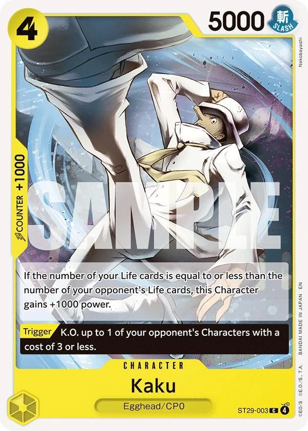 Kaku, Starter Deck 29 Egghead ST29-003