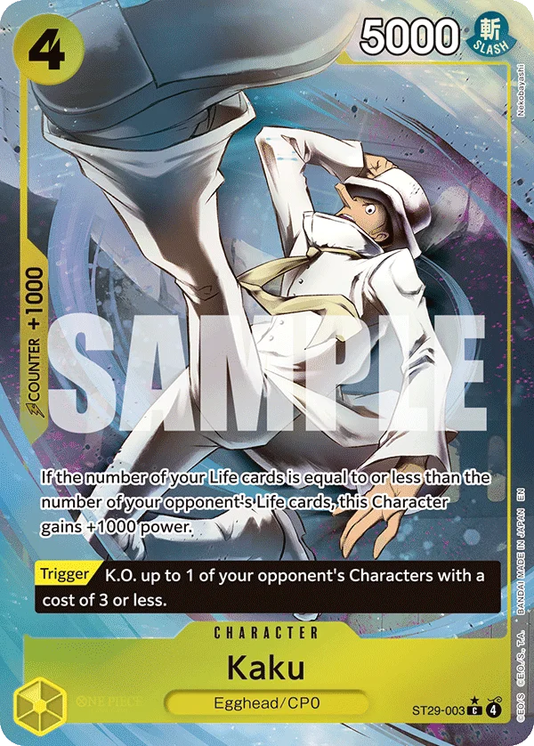 Kaku, Starter Deck 29 Egghead ST29-003