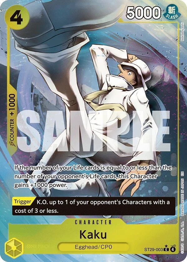 Kaku, Starter Deck 29 Egghead ST29-003