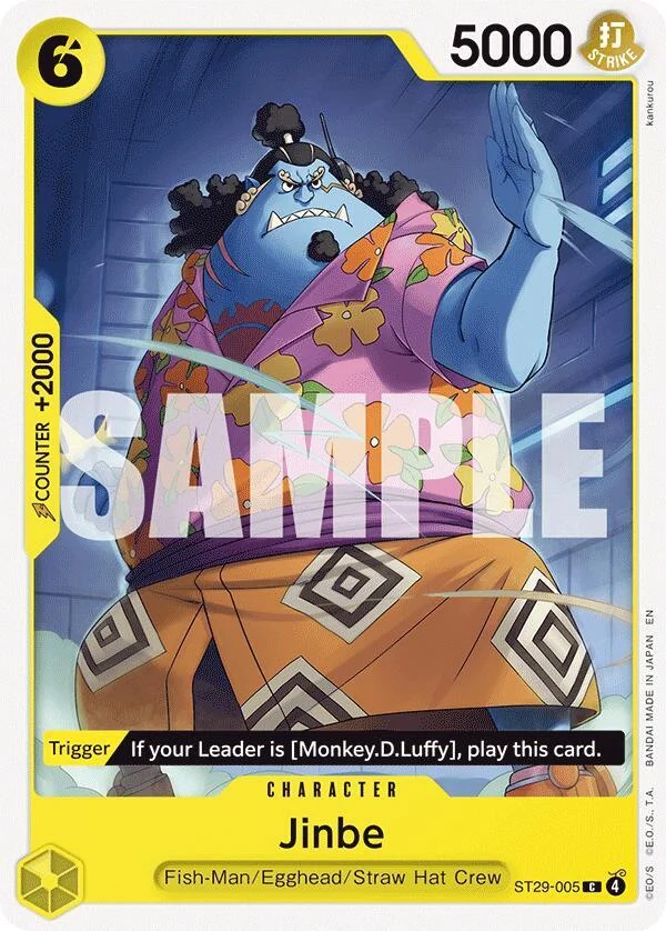 Jinbe, Starter Deck 29 Egghead ST29-005