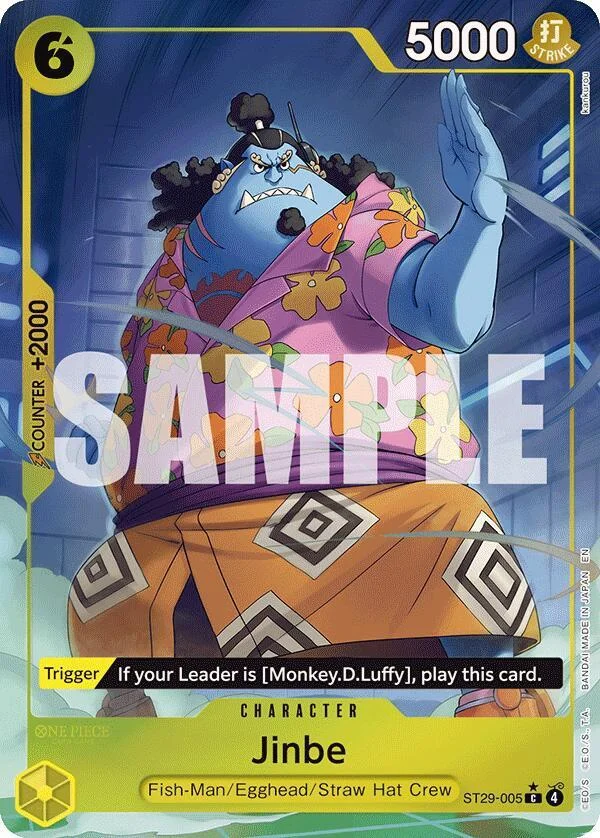 Jinbe, Starter Deck 29 Egghead ST29-005