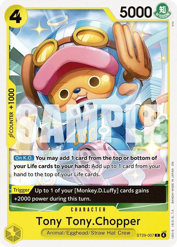 Tony Tony.Chopper, Starter Deck 29 Egghead ST29-007