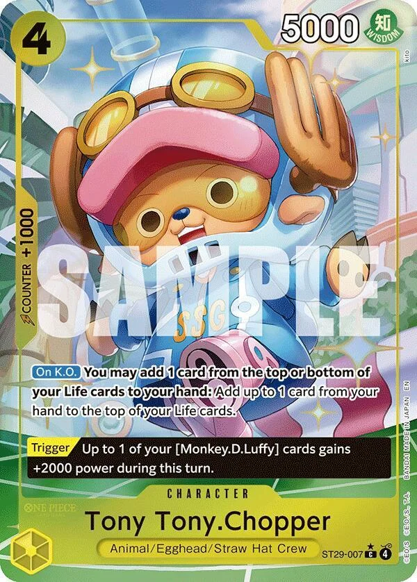 Tony Tony.Chopper, Starter Deck 29 Egghead ST29-007