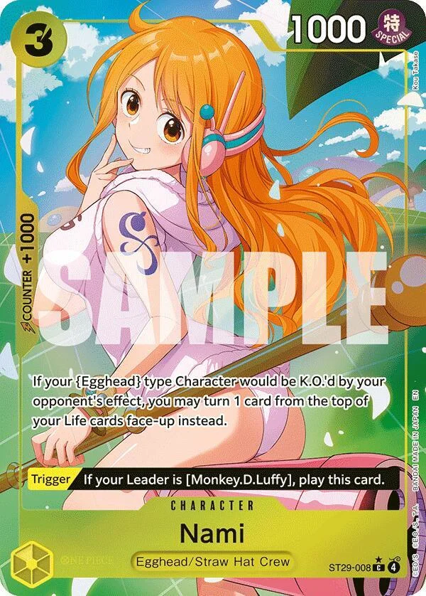 Nami, Starter Deck 29 Egghead ST29-008