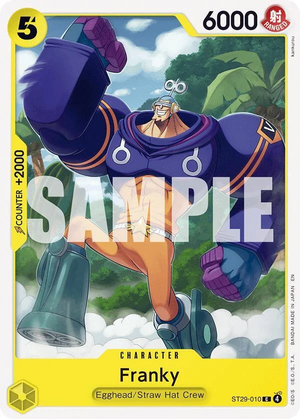 Franky, Starter Deck 29 Egghead ST29-010