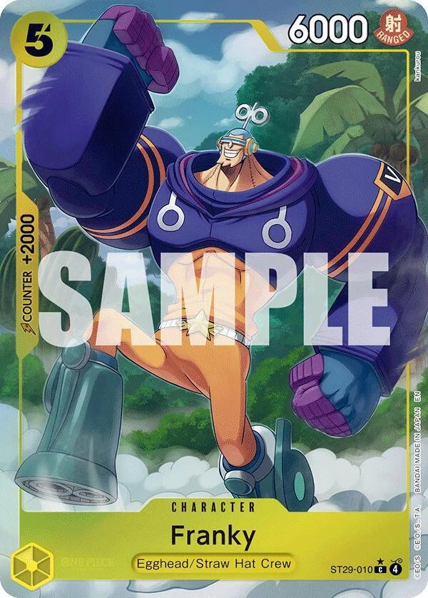 Franky, Starter Deck 29 Egghead ST29-010