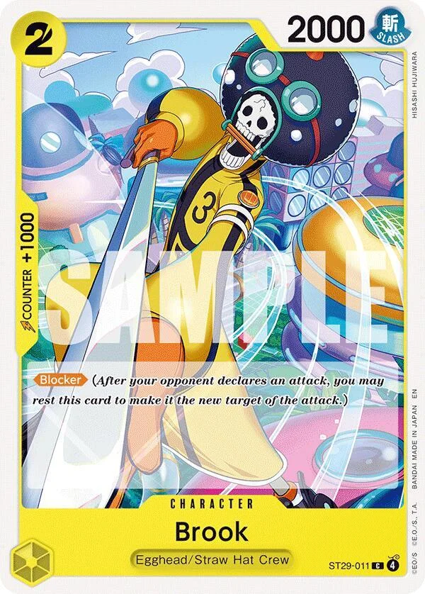 Brook, Starter Deck 29 Egghead ST29-011