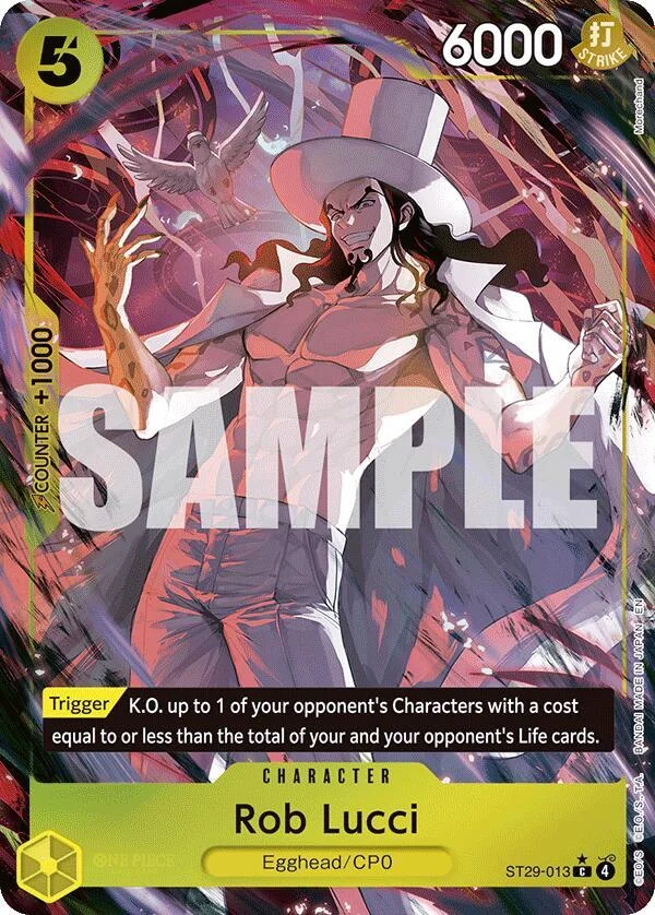 Rob Lucci, Starter Deck 29 Egghead ST29-013