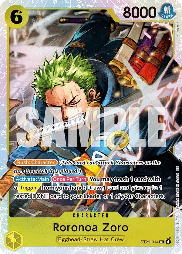 Roronoa Zoro, Starter Deck 29 Egghead ST29-014