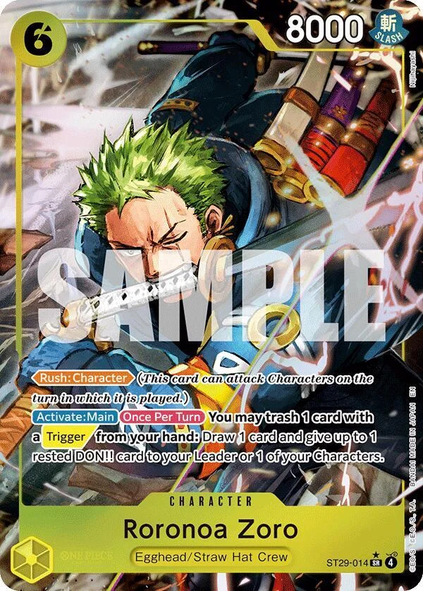 Roronoa Zoro, Starter Deck 29 Egghead ST29-014