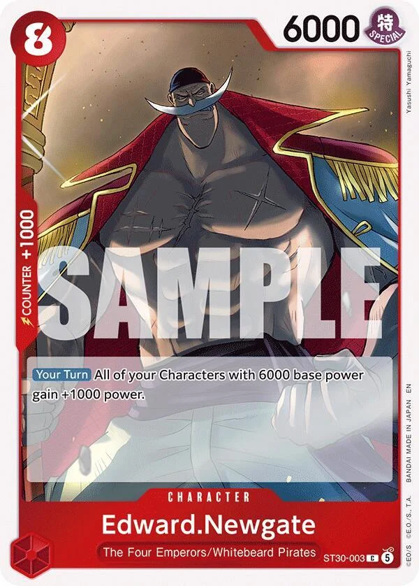 Edward.Newgate, Starter Deck 30 EX Luffy & Ace ST30-003