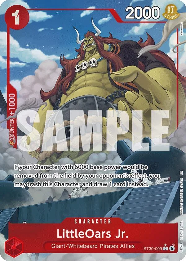 LittleOars Jr., Starter Deck 30 EX Luffy & Ace ST30-009