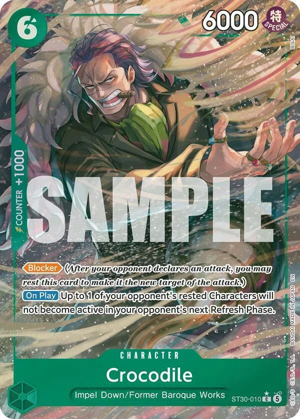 Crocodile, Starter Deck 30 EX Luffy & Ace ST30-010
