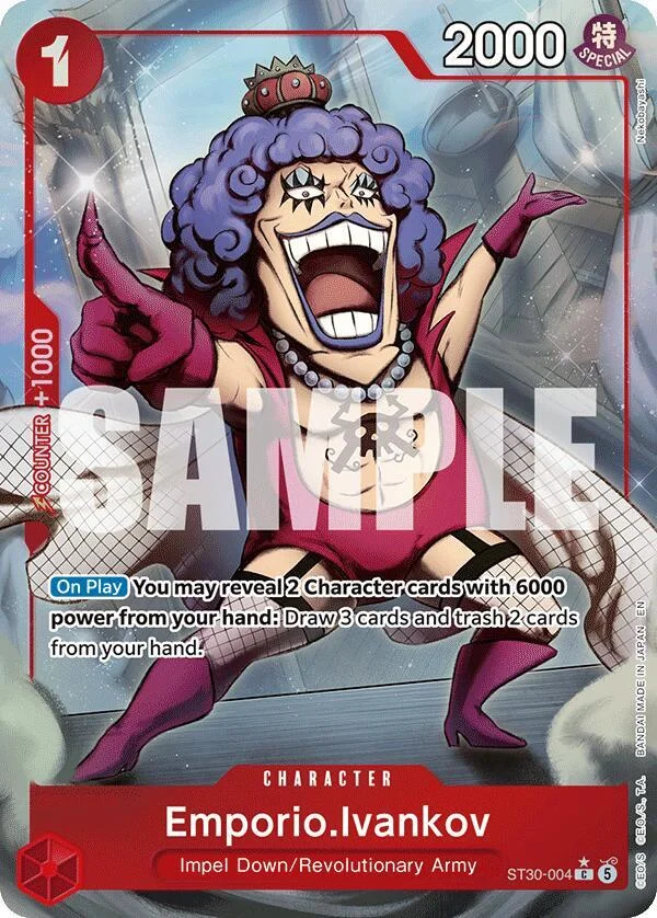 Emporio.Ivankov, Starter Deck 30 EX Luffy & Ace ST30-004
