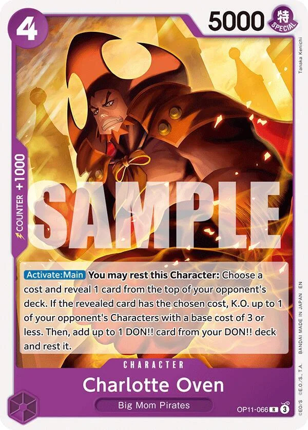 Charlotte Oven, Starter Deck 34 PURPLE Charlotte Katakuri OP11-066