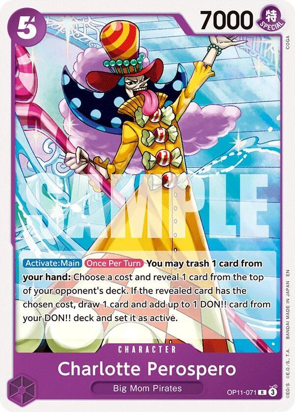 Charlotte Perospero, Starter Deck 34 PURPLE Charlotte Katakuri OP11-071