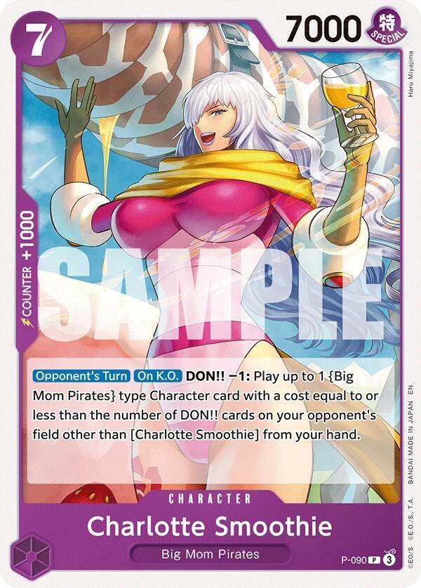 Charlotte Smoothie, Starter Deck 34 PURPLE Charlotte Katakuri P-090