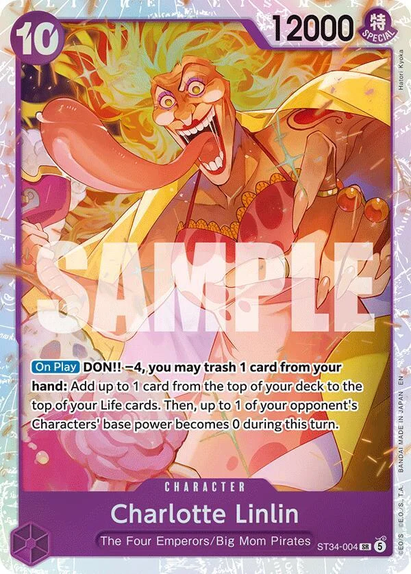 Charlotte Linlin, Starter Deck 34 PURPLE Charlotte Katakuri ST34-004