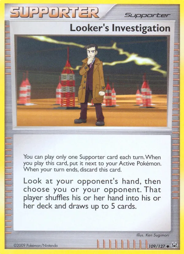 Looker's Investigation, Platinum #109/127