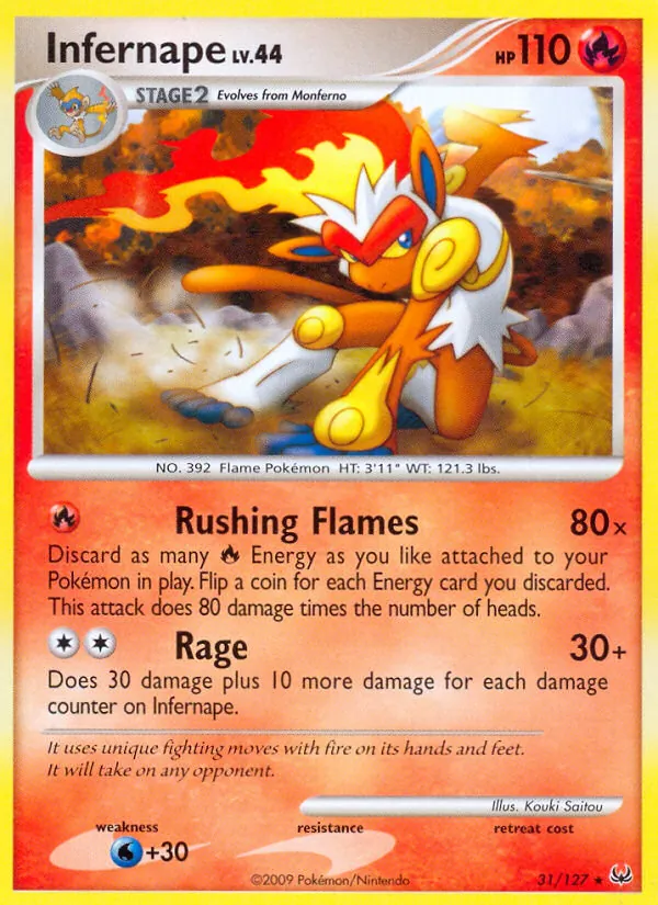 Infernape #31/127